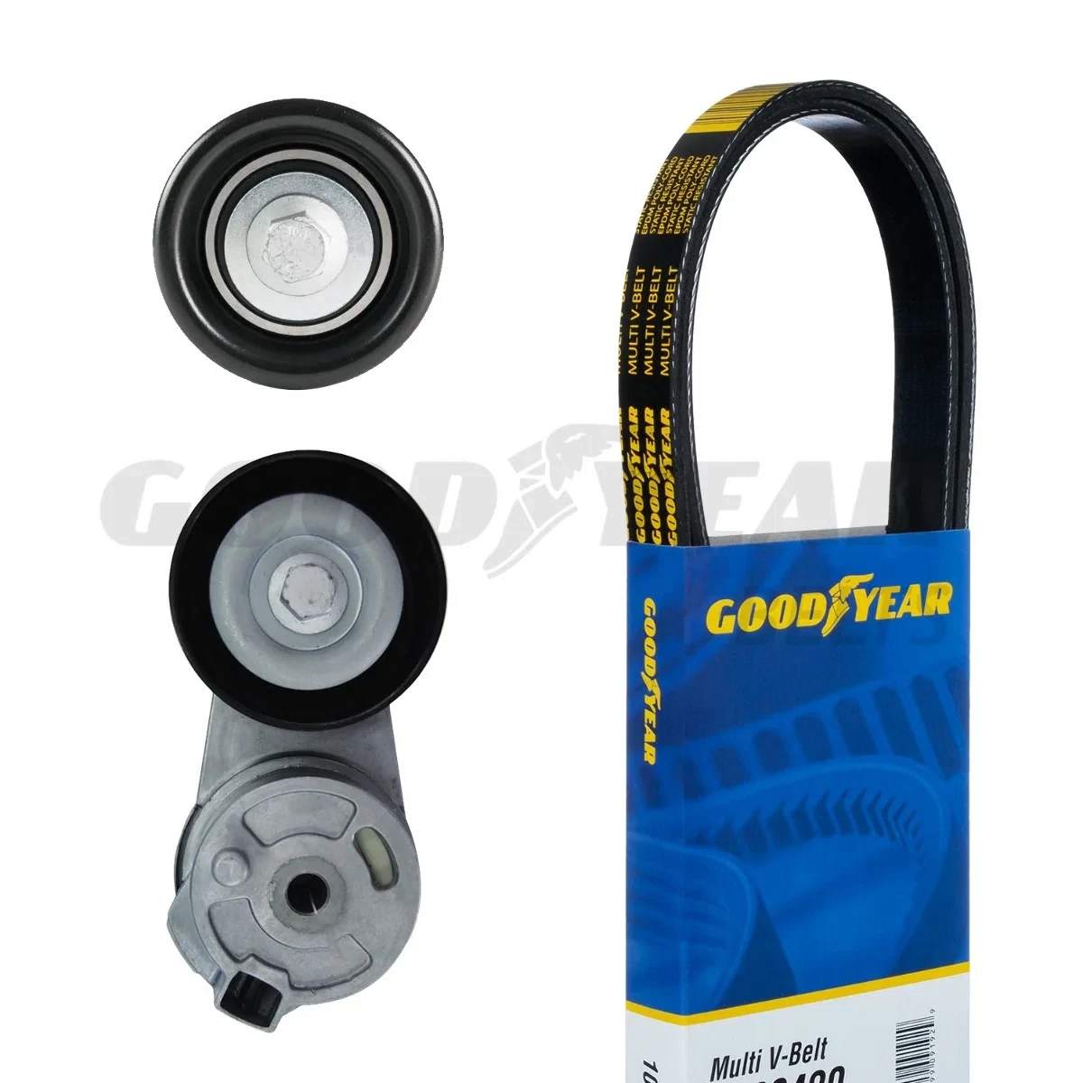 2005-2011 Cadillac STS Serpentine Belt Drive Component Kit Goodyear 3225